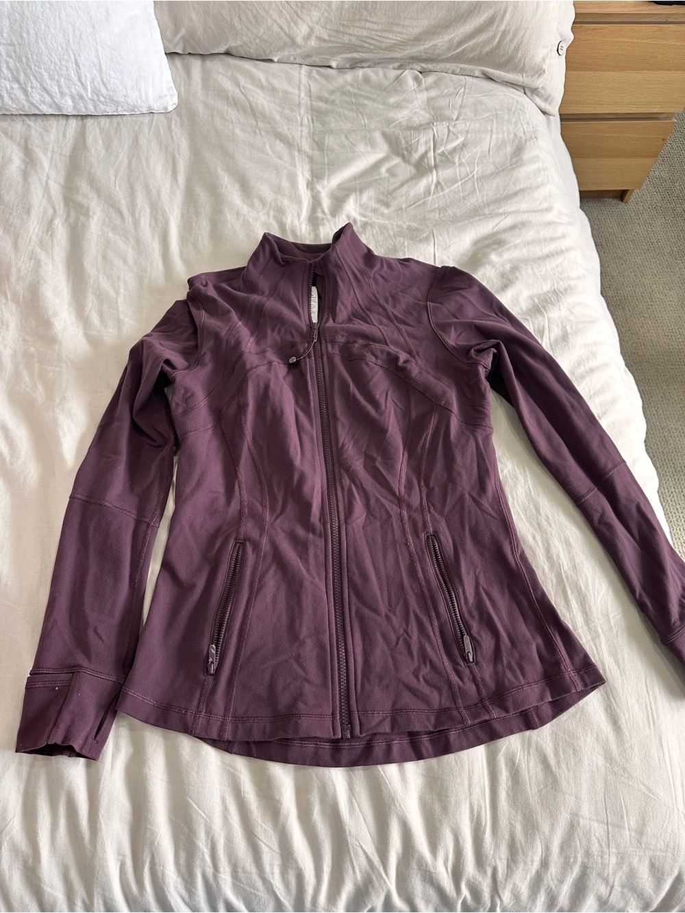 lululemon athletica Plum Zip-Up Utility Jacket
